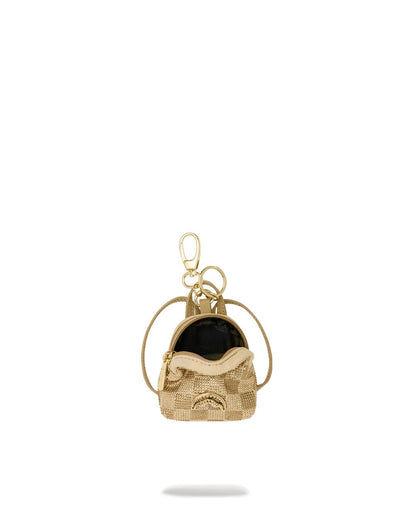 Sprayground Best Seller | TRINITY 24K BACKPACK KEYCHAIN