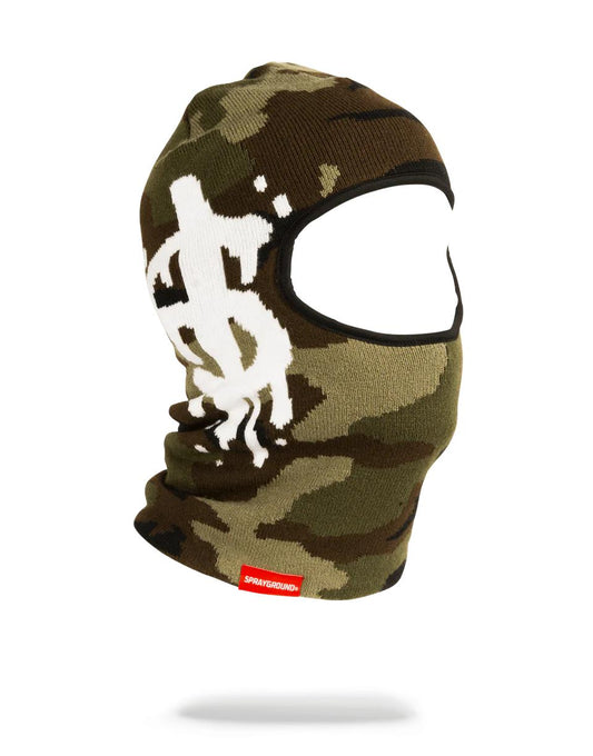 Sprayground Trending | CAMO MONEY DRIP SKI MASK