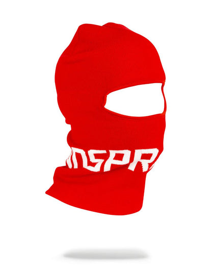 Sprayground Exclusive | RED SPRAYGROUND LOGO SKI MASK