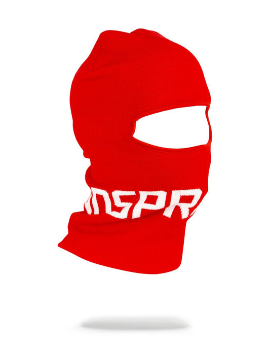 Sprayground Exclusive | RED SPRAYGROUND LOGO SKI MASK