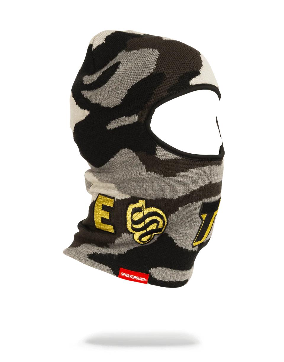 Sprayground New | DESTROY SKI MASK (GOLD CAMO)