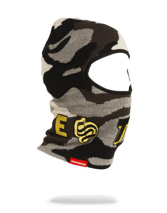Sprayground New | DESTROY SKI MASK (GOLD CAMO)