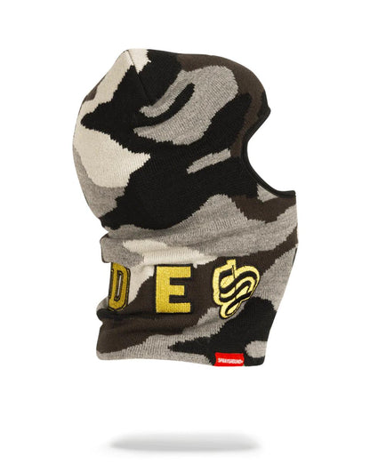 Sprayground New | DESTROY SKI MASK (GOLD CAMO)