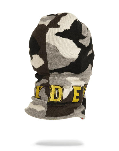 Sprayground New | DESTROY SKI MASK (GOLD CAMO)