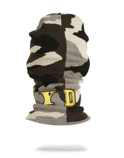 Sprayground New | DESTROY SKI MASK (GOLD CAMO)