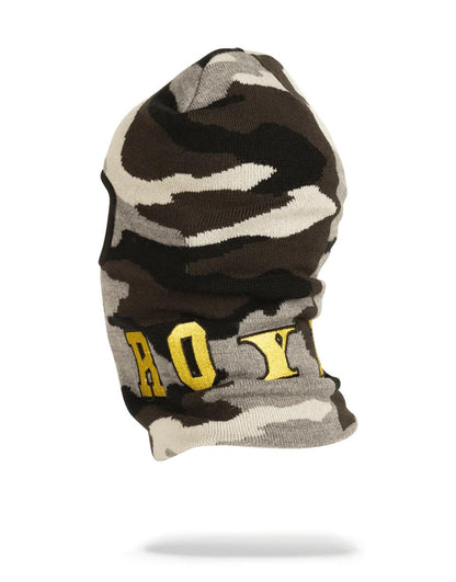 Sprayground New | DESTROY SKI MASK (GOLD CAMO)