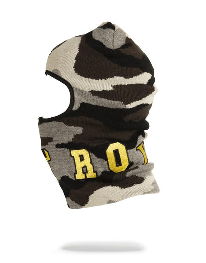 Sprayground New | DESTROY SKI MASK (GOLD CAMO)