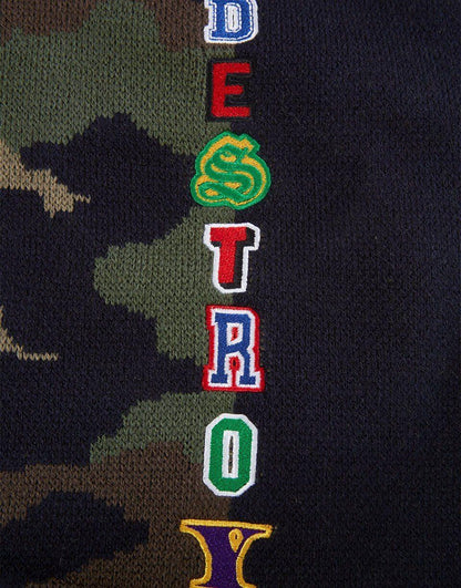 Sprayground Popular | CAMO DESTROY SKI MASK