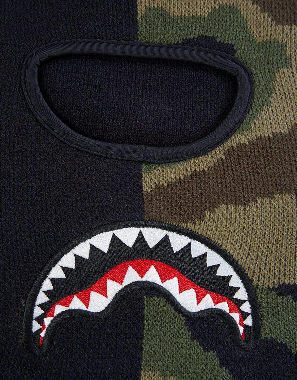 Sprayground Popular | CAMO DESTROY SKI MASK