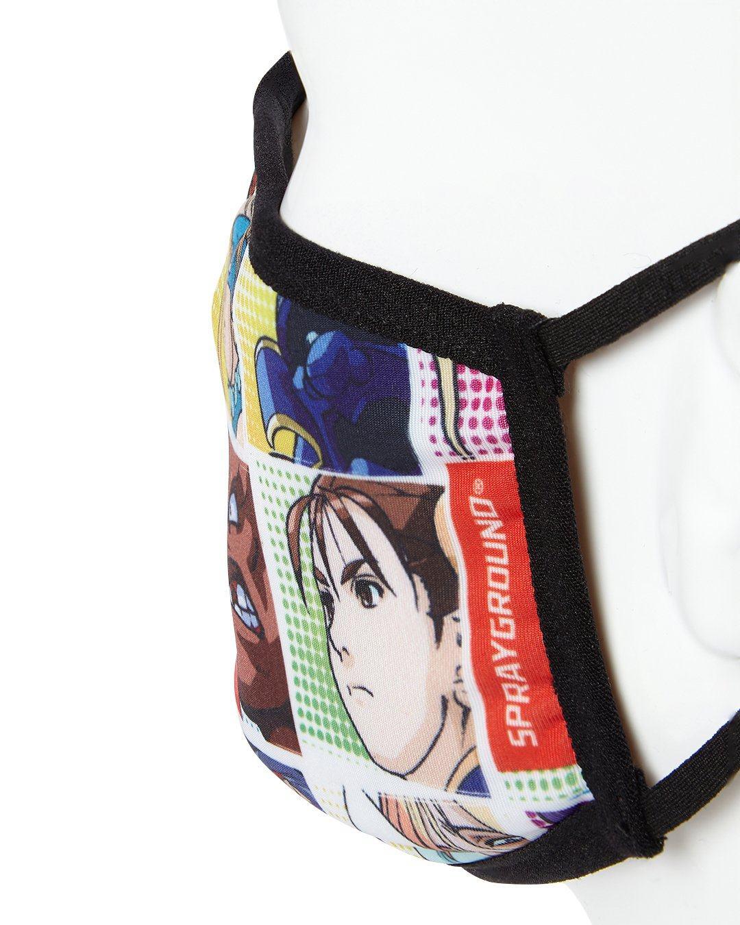 Sprayground Essential | ADULT STREET FIGHTER PLAYER SELECT FORM FITTING FACE-COVERING