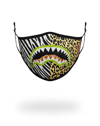 Sprayground Featured | ADULT SAFARI SHARK FORM FITTING FACE MASK