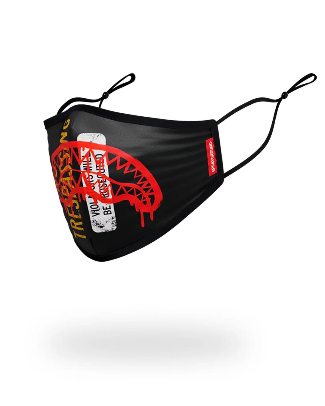 Sprayground Trending | ADULT NO TRESSPASSING FORM FITTING FACE MASK