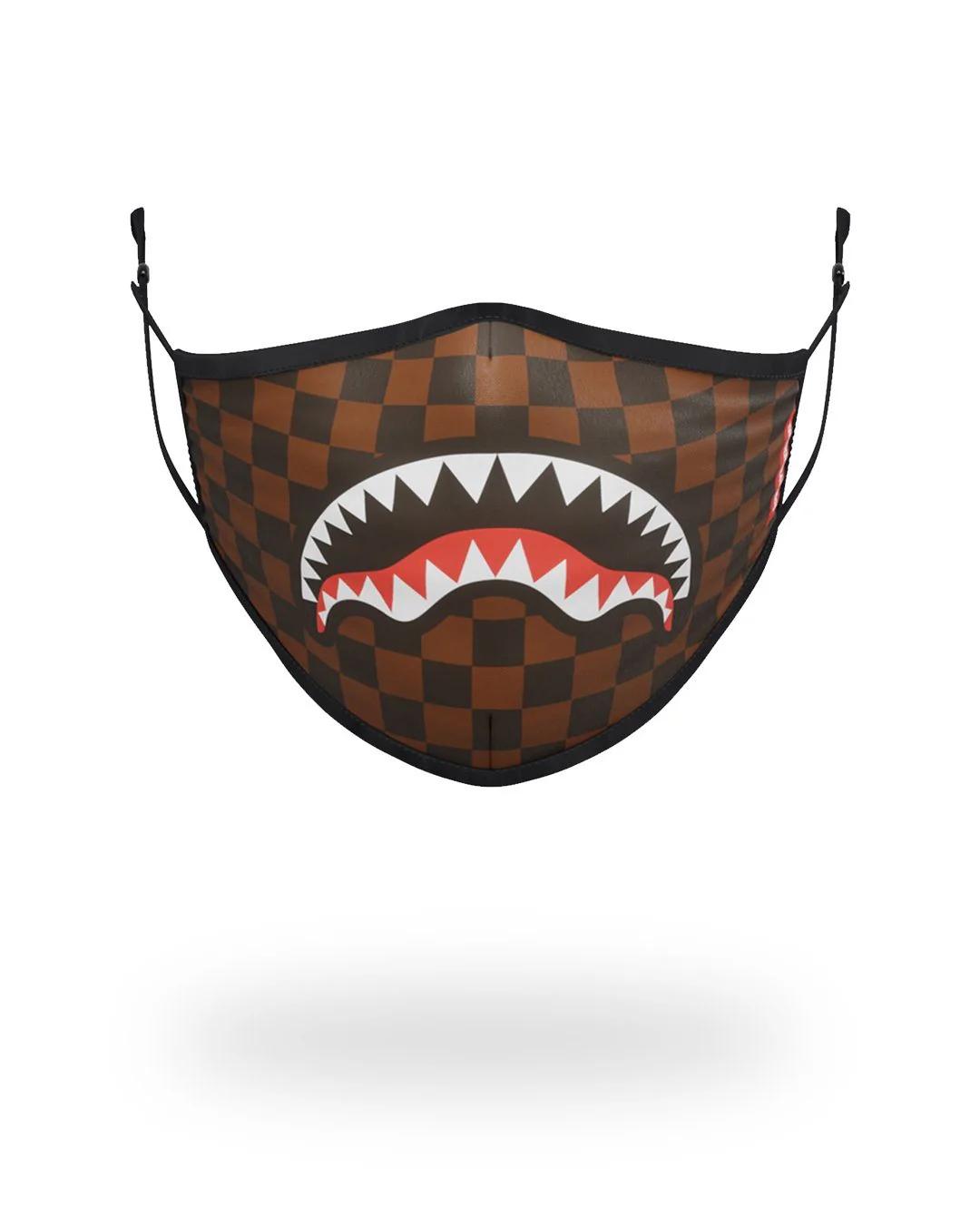 Sprayground Best Seller | ADULT SHARKS IN PARIS (ORIGINAL) FORM FITTING FACE MASK