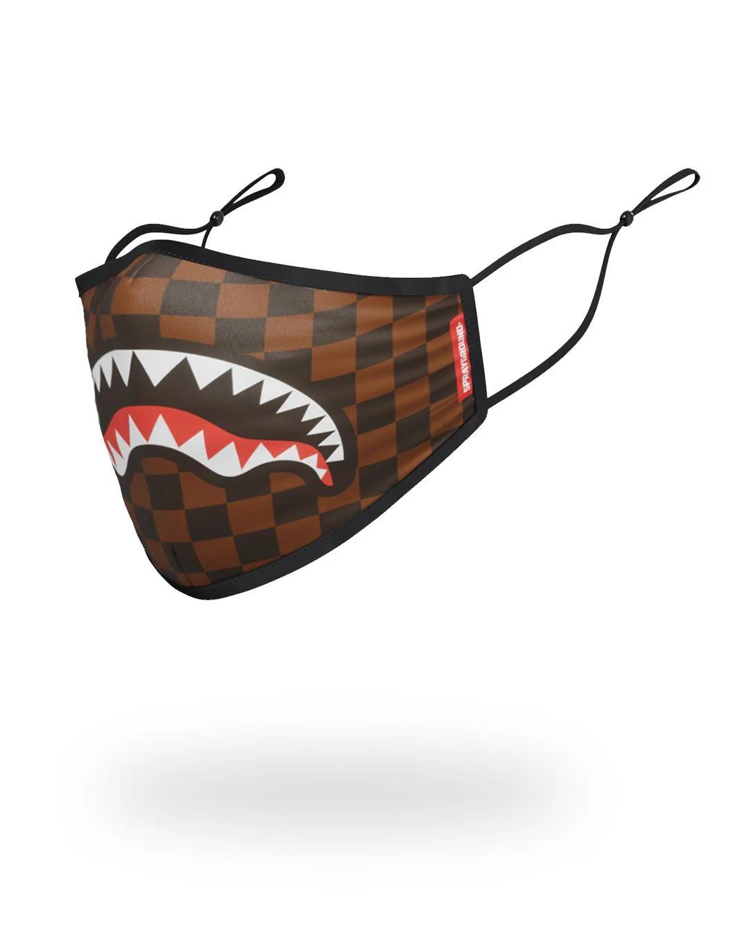 Sprayground Best Seller | ADULT SHARKS IN PARIS (ORIGINAL) FORM FITTING FACE MASK