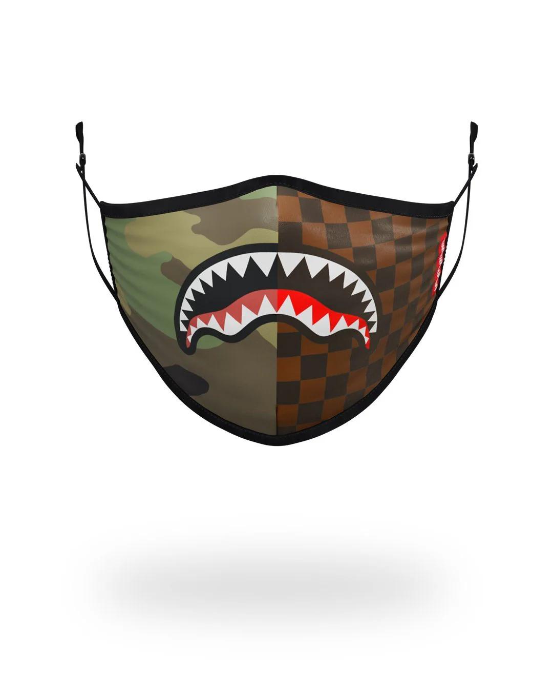 Sprayground Classic | ADULT CHECKS & CAMO FORM FITTING FACE MASK