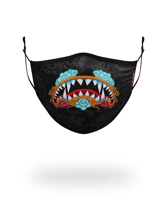 Sprayground Recommended | ADULT DRAGON SHARK FORM FITTING FACE MASK