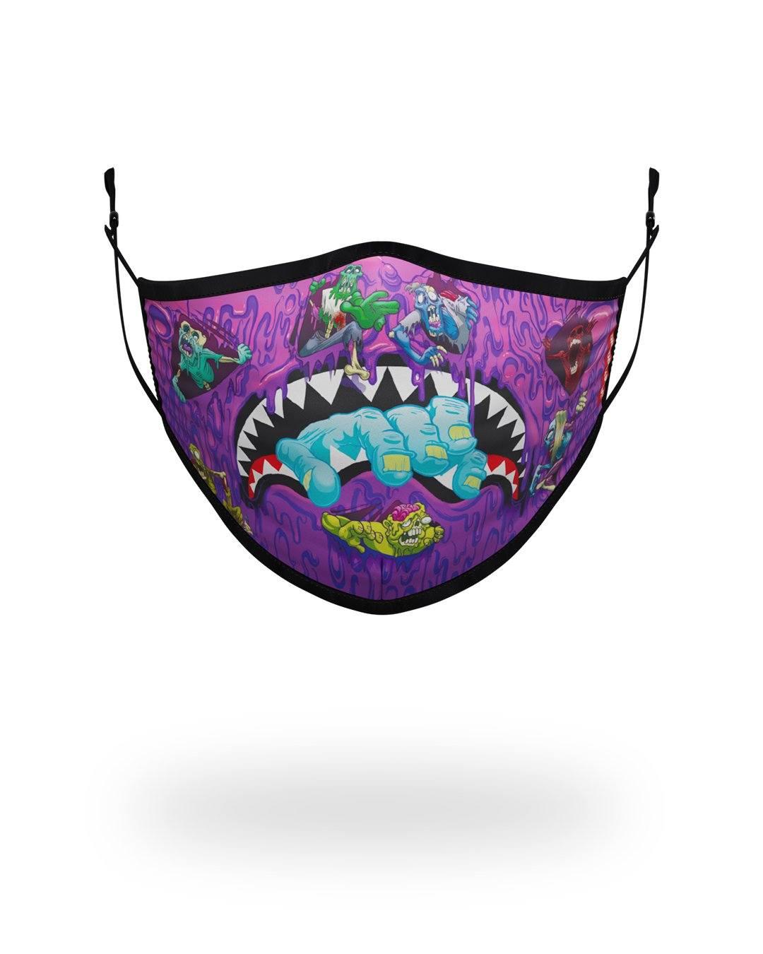 Sprayground Classic | ADULT ZOMBIE SHARK FORM FITTING FACE MASK