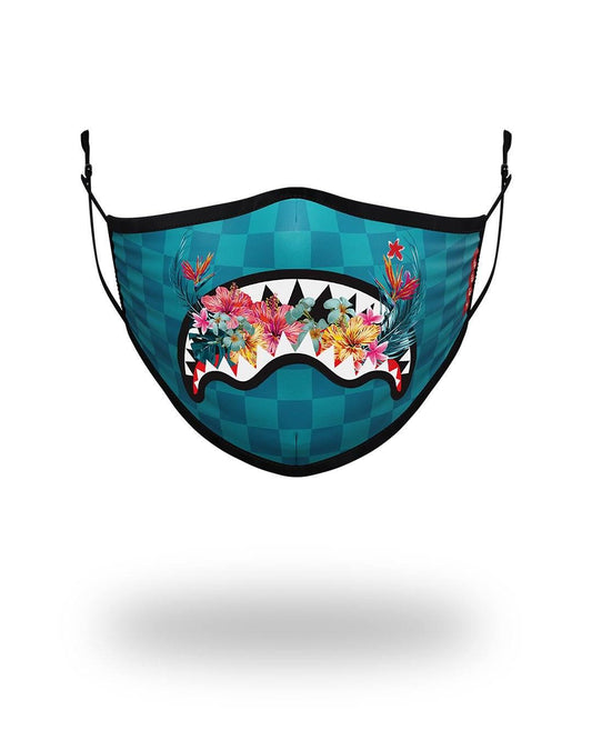 Sprayground Popular | ADULT BLOSSOM SHARK FORM FITTING FACE MASK