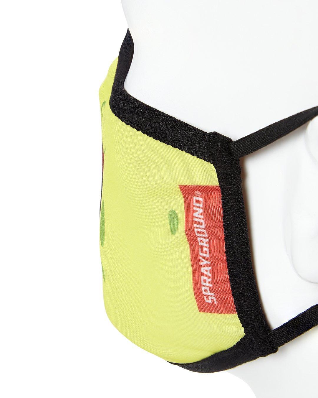 Sprayground Recommended | ADULT SPONGEBOB SMILE FORM FITTING FACE-COVERING