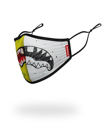 Sprayground Signature | ADULT DOODLEBOB SPLIT SHARK FORM FITTING FACE-COVERING