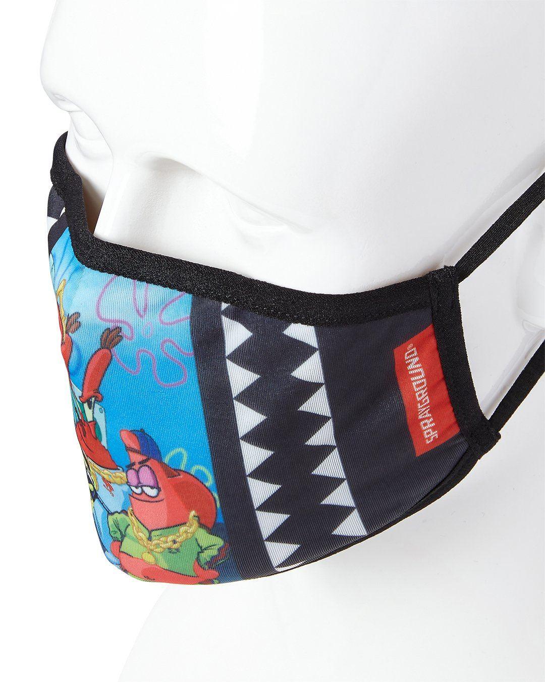 Sprayground Classic | ADULT SPONGEBOB TRACK SUIT FORM FITTING FACE-COVERING