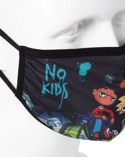 Sprayground New | ADULT HEY ARNOLD MONEY STACKS FORM FITTING FACE-COVERING