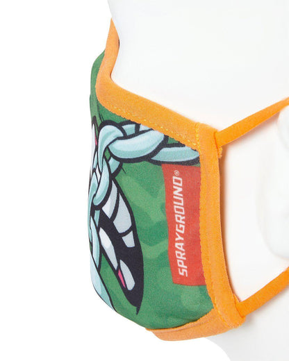 Sprayground Featured | ADULT TMNT: MICHELANGELO SHARK FORM FITTING FACE-COVERING