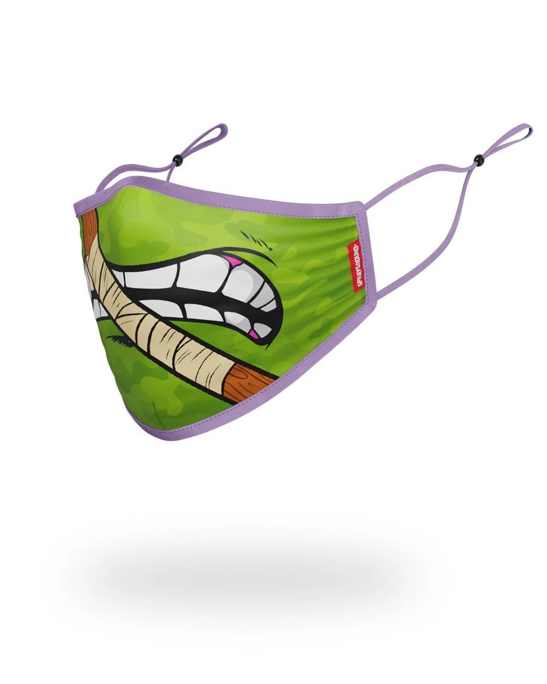 Sprayground Best Seller | ADULT TMNT: DONATELLO SHARK FORM FITTING FACE-COVERING