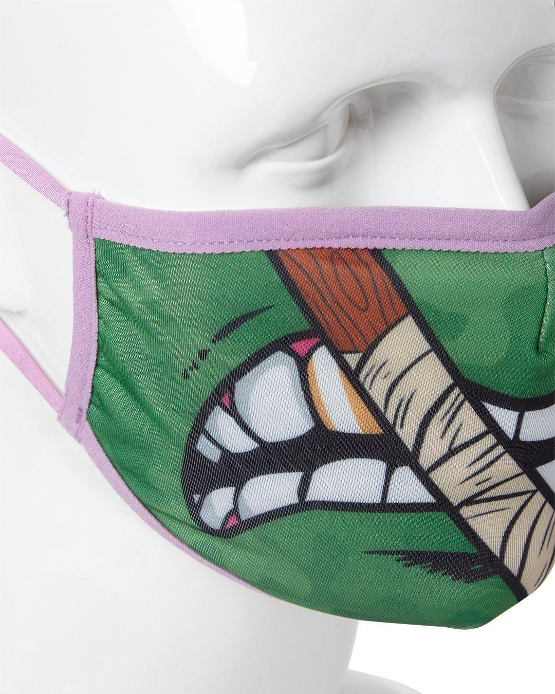 Sprayground Best Seller | ADULT TMNT: DONATELLO SHARK FORM FITTING FACE-COVERING