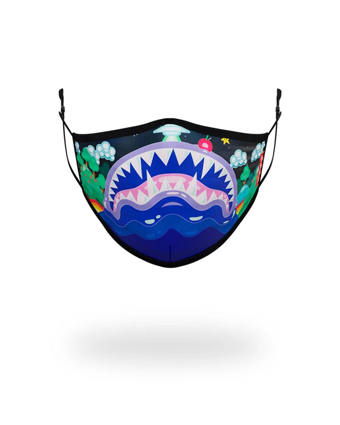 Sprayground Recommended | KIDS FORM FITTING MASK: ASTRO BUBBLE
