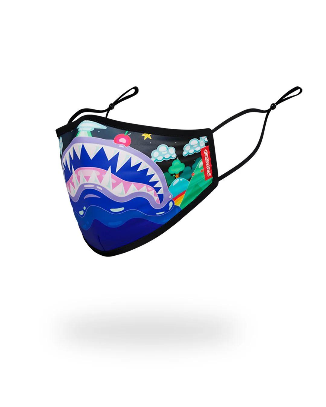 Sprayground Recommended | KIDS FORM FITTING MASK: ASTRO BUBBLE