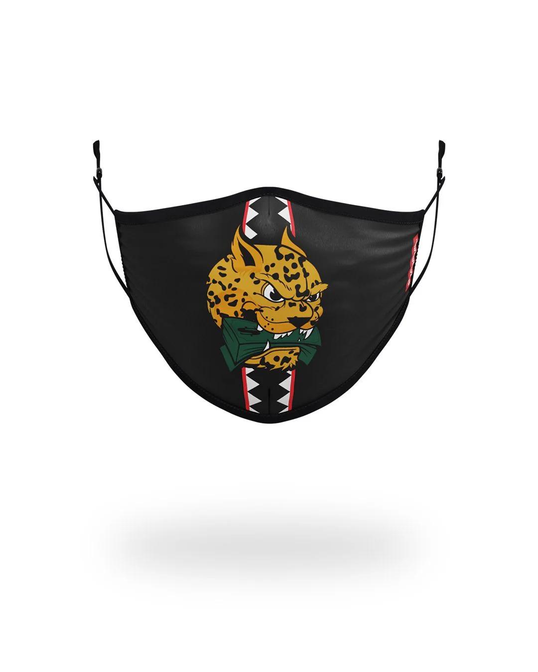 Sprayground Signature | KIDS FORM FITTING MASK: SPUCCI LEOPARD