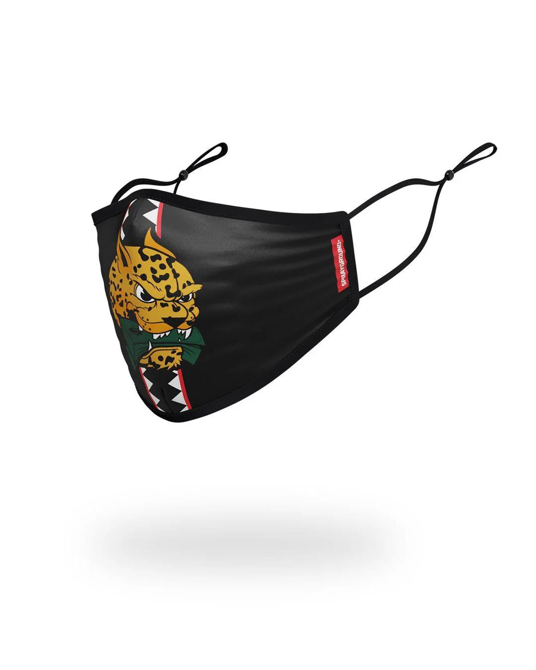 Sprayground Signature | KIDS FORM FITTING MASK: SPUCCI LEOPARD