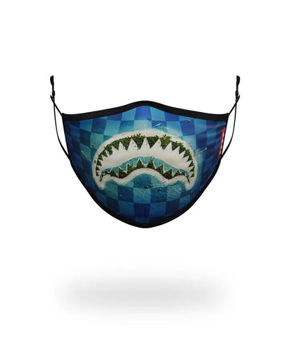 Sprayground Premium | KIDS FORM FITTING MASK: SHARK ISLAND