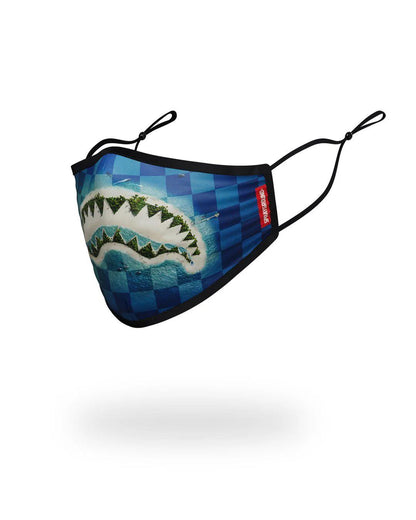 Sprayground Premium | KIDS FORM FITTING MASK: SHARK ISLAND
