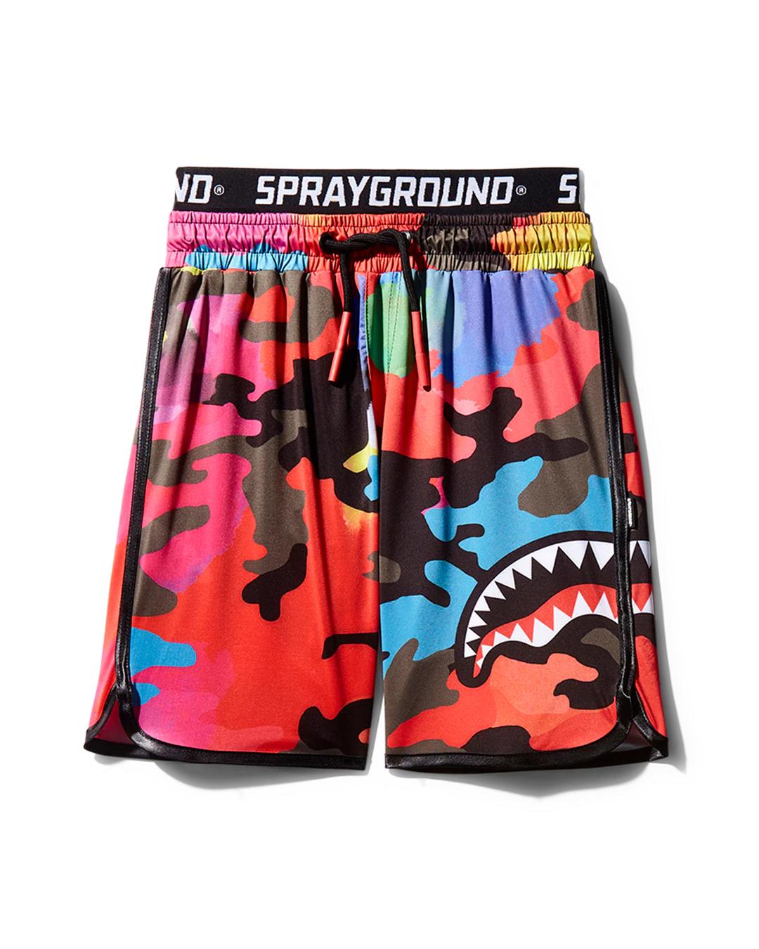 Sprayground Recommended | KIDS CAMOBURST SWIM TRUNKS
