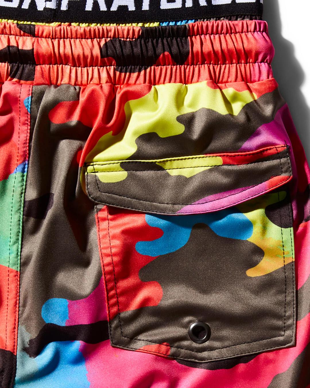 Sprayground Recommended | KIDS CAMOBURST SWIM TRUNKS