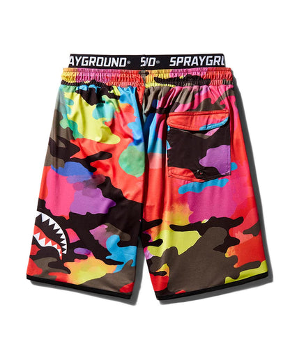 Sprayground Popular | CAMOBURST CORTO SWIM TRUNKS