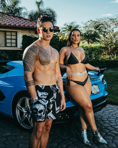 Sprayground Exclusive | MONEY NIGHT SHOTO SWIM TRUNKS