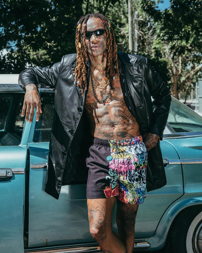 Sprayground Premium | HALF GRAFF SHOTO SWIM TRUNKS