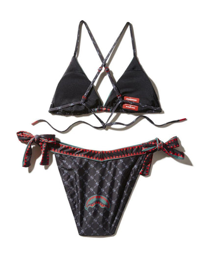 Sprayground Popular | MIDNIGHT MONEY PATTERN BIKINI