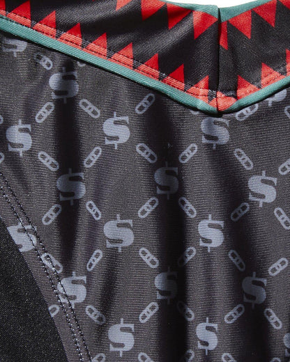 Sprayground Popular | MIDNIGHT MONEY PATTERN BIKINI