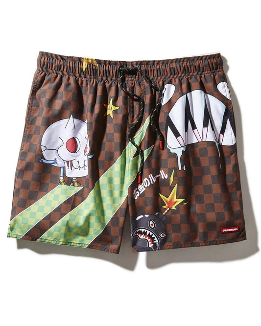 Sprayground Best Seller | WTF SHARK SHOTO SWIM TRUNKS