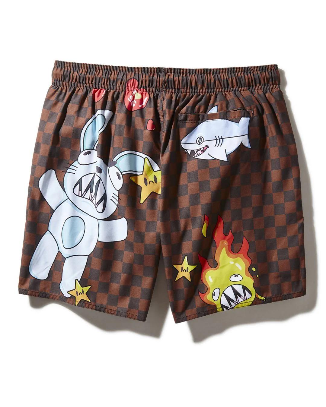 Sprayground Best Seller | WTF SHARK SHOTO SWIM TRUNKS