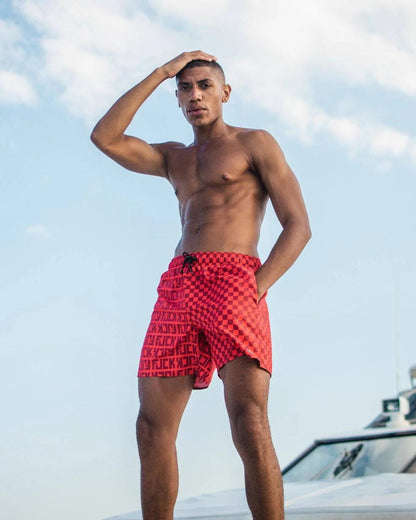 Sprayground Signature | VENI VIDI VICI SHOTO SWIM TRUNKS