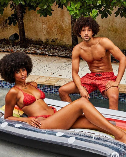 Sprayground Signature | VENI VIDI VICI SHOTO SWIM TRUNKS