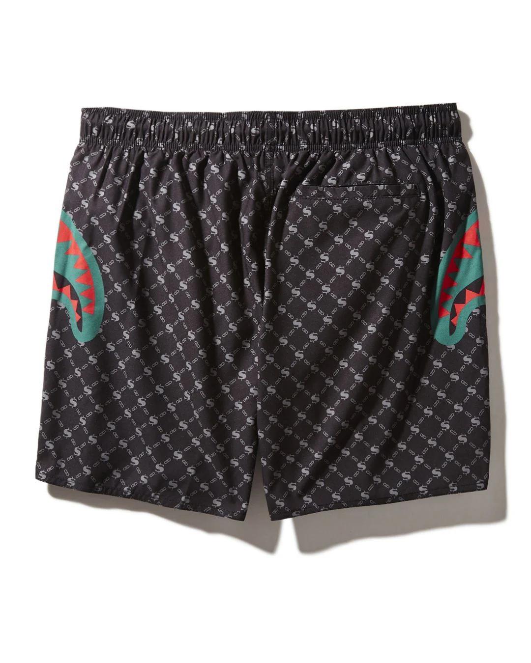 Sprayground Premium | MIDNIGHT MONEY PATTERN SHOTO SWIM TRUNKS