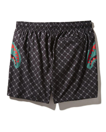 Sprayground Premium | MIDNIGHT MONEY PATTERN SHOTO SWIM TRUNKS