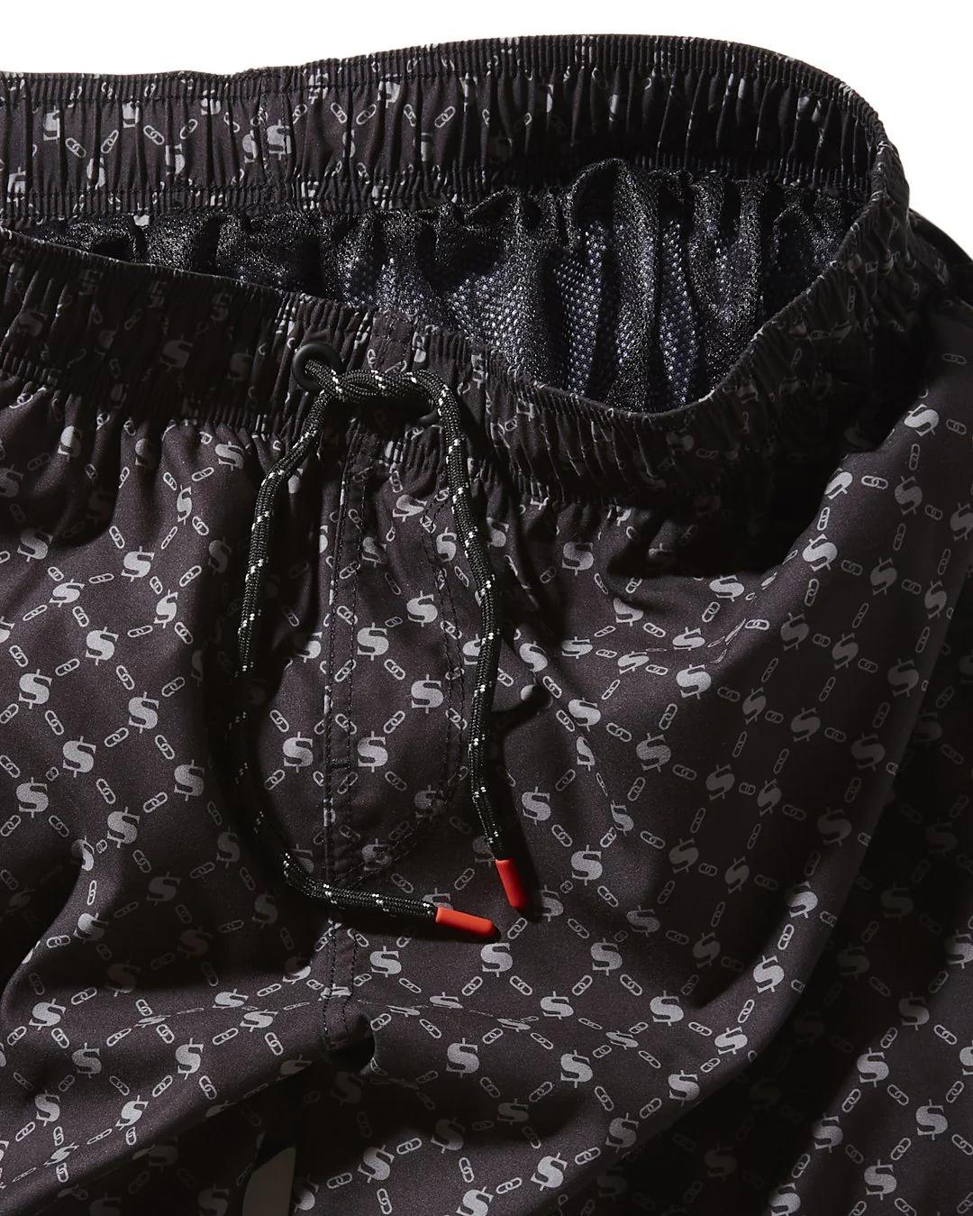 Sprayground Premium | MIDNIGHT MONEY PATTERN SHOTO SWIM TRUNKS