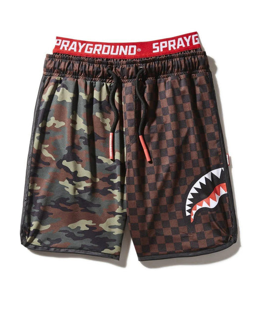 Sprayground New | KIDS CHECKS & CAMO SWIM TRUNKS